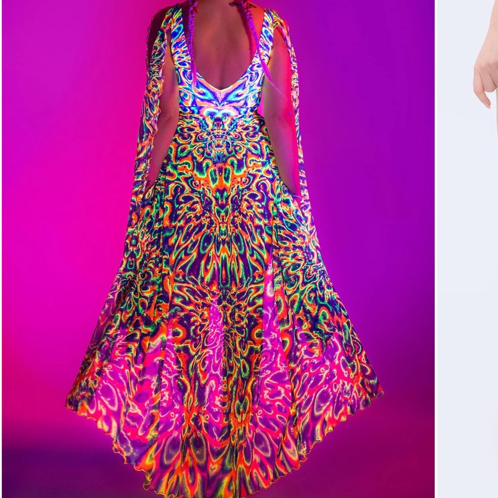 Tied & Dyed Festival Skirt